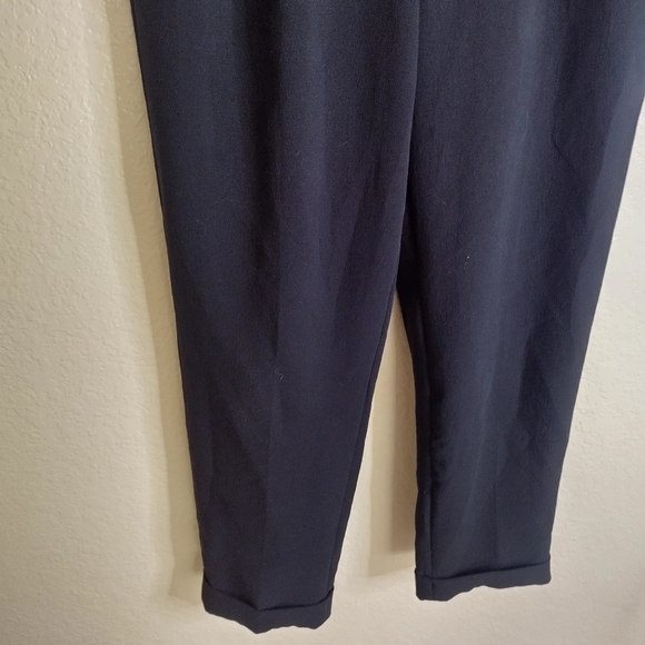 Wilfred The Effortless Pant Black High Waist Pleated Wide Leg Trouser Sz 2 - Picture 4 of 12